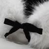 Silver Fox Fur Hat for Women, Thick Warm Winter Plush Hat, Faux Fur Face Shaping Cap, Korean Style Anti Cold Winter Snow Hat
