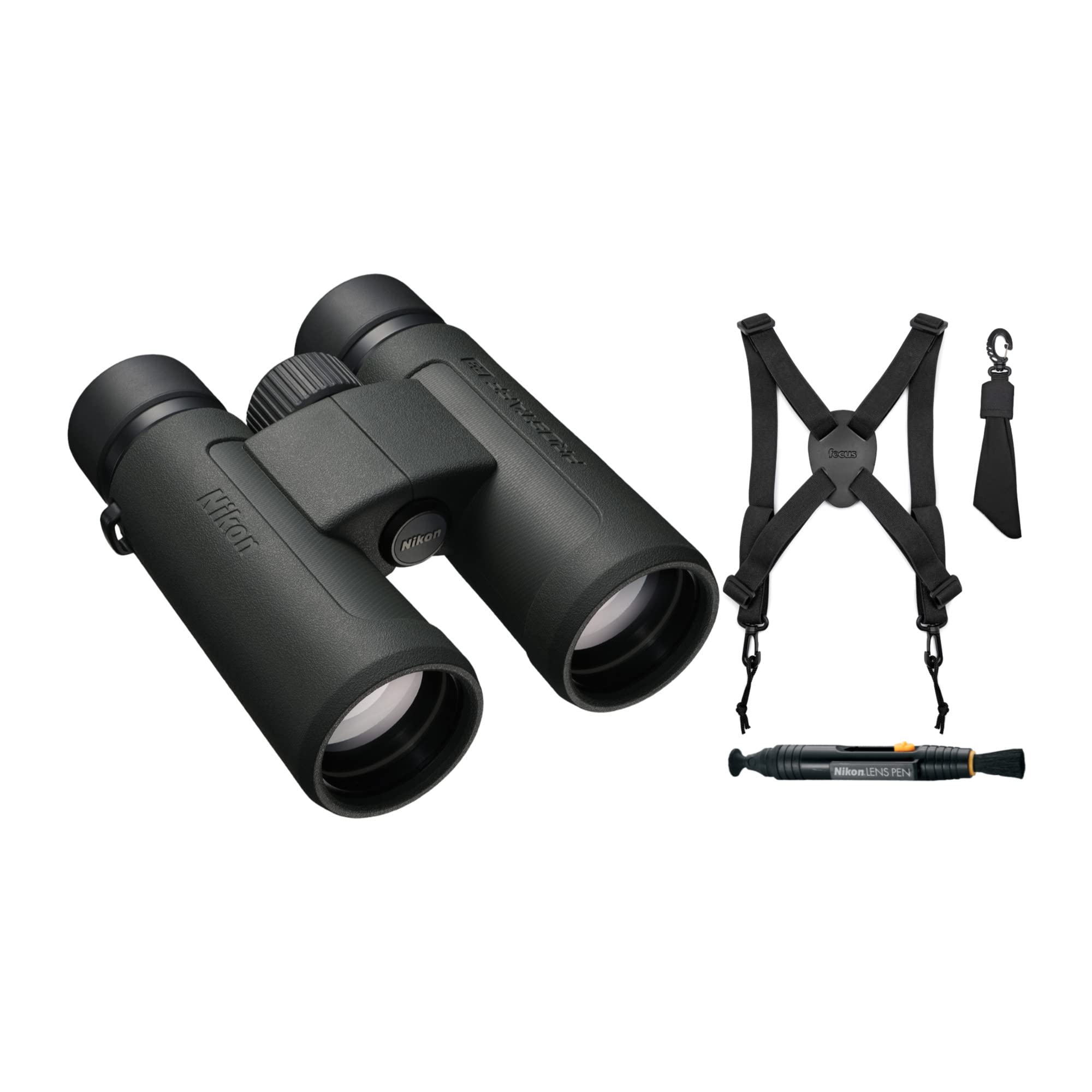 

Nikon Prostaff P3 8X42 Binocular Set with Harness and LensPen Cleaning System 3-piece