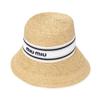 MIU MIU Bucket Hat Woven Fabric 5HC342 2CQU F0N86