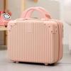 14" Retro Makeup Case - Mini Suitcase Handbag Storage Bag for Travel