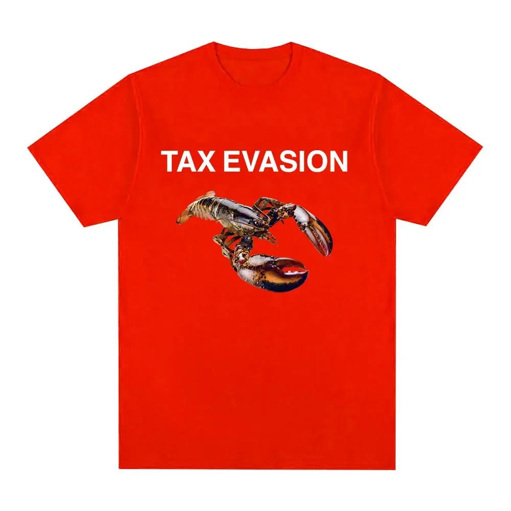 Lustiges Hummer-Meme-Muster zur Steuerhinterziehung T-Shirt Herren Damen Mode Retro Sommer Hohe Qualität T-Shirt Lässig Streetwear T-Shirts Oberteile