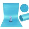 Milchiges PVC-Hintergrundplatte Fotografie Fotoaufnahme Kulisse Tafel Zubehör 120x60cmblau