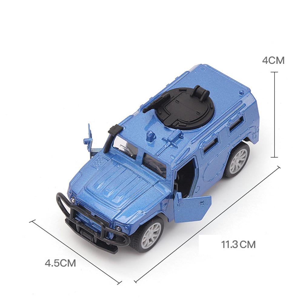 Armored Vehicle Tank Pull Back Car Toys for Kids Diecast Model Car with Opening Doors Car Vehicle Toy for Girls Boys