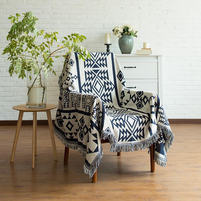 European Sun God Pattern Non-Slip Sofa Cover & Throw Blanket