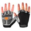 Unisex Breathable Half-Finger Fitness Gloves with Wrist Support and Anti-Slip Grip for Weightlifting and Exercise