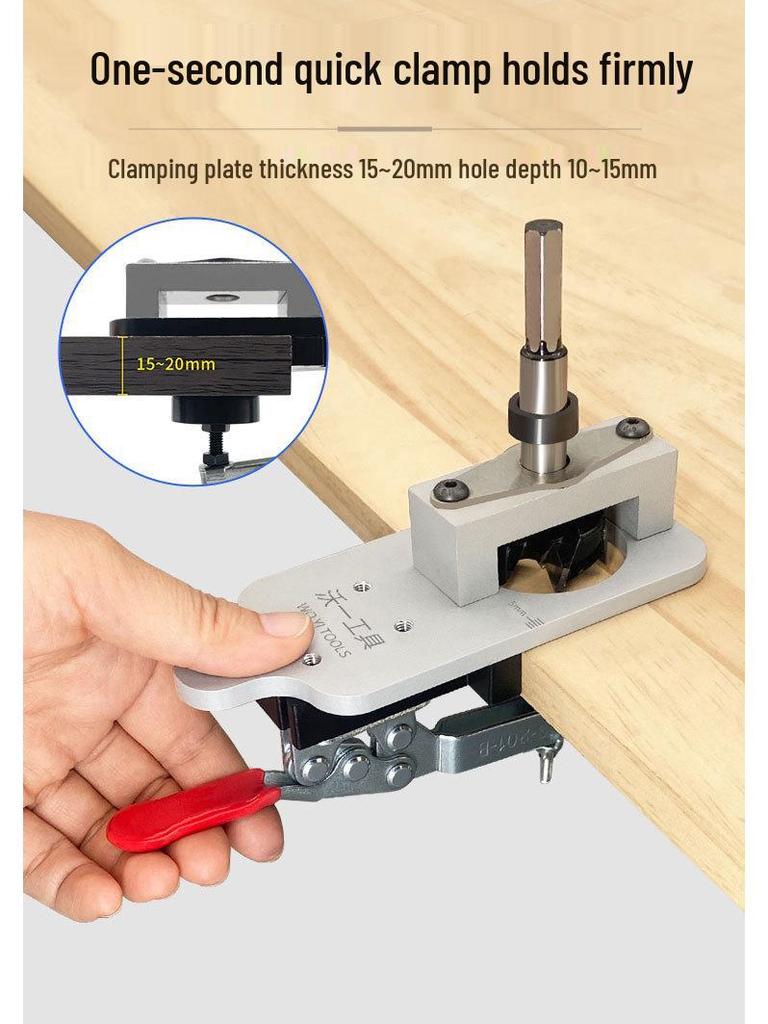 35MM Aluminium Holzbearbeitungs Scharnierbohrer und Positionierer Werkzeug