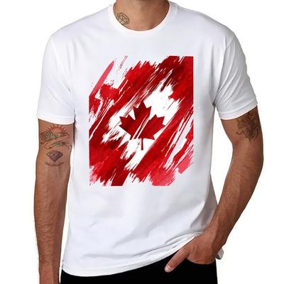 Pánske grafické tričko bavlnené tričká Kanada t t Tričko 100%