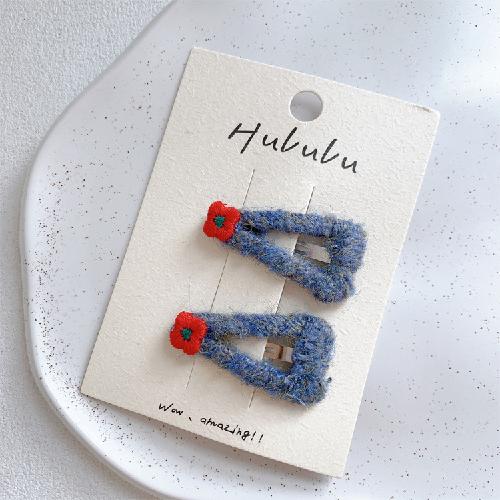 Korean Pearl Bow Rhinestone Love Hairpin Hair Ring High-end Temperament Does Not Hurt The Side of The Hair The Girl's Hairpin