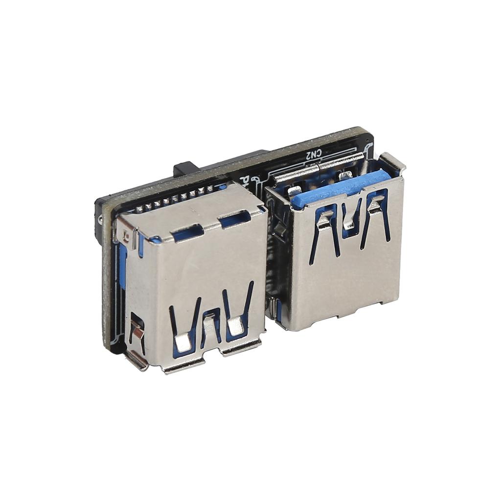 20Pin to USB 3.0 Adapter 19Pin Splitter Converter 2 Port A Female Connector Motherboard