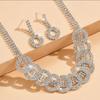 Diamond Necklace Earrings Set Wedding Gifts Accessories Wedding Gifts Luxury Accessories