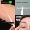 There's a Solution for Droopy Eyelids! Strong Support Double Eyelid Tape, Invisible and Natural Shaping, Traceless Eyelid Relaxation Tape