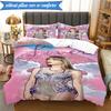 3-teiliges Taylor Music Lover Artwork Bettwäsche-Set, inklusive 1 Bettbezug und 2 Kissenbezügen. Perfekt für Schlafzimmer, Wohnheim, Weihnachtsgeschenk für Fans