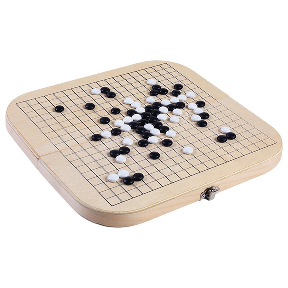 

Игра Го Складная Черно-Белая Шахматная Фигурка Weiqi Шахматный Набор Детская Головоломка Настольная Игра Игрушки Подарки