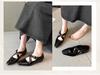 Women's Retro French Soft Sole Slip-On Mary Jane Shoes 520-3
