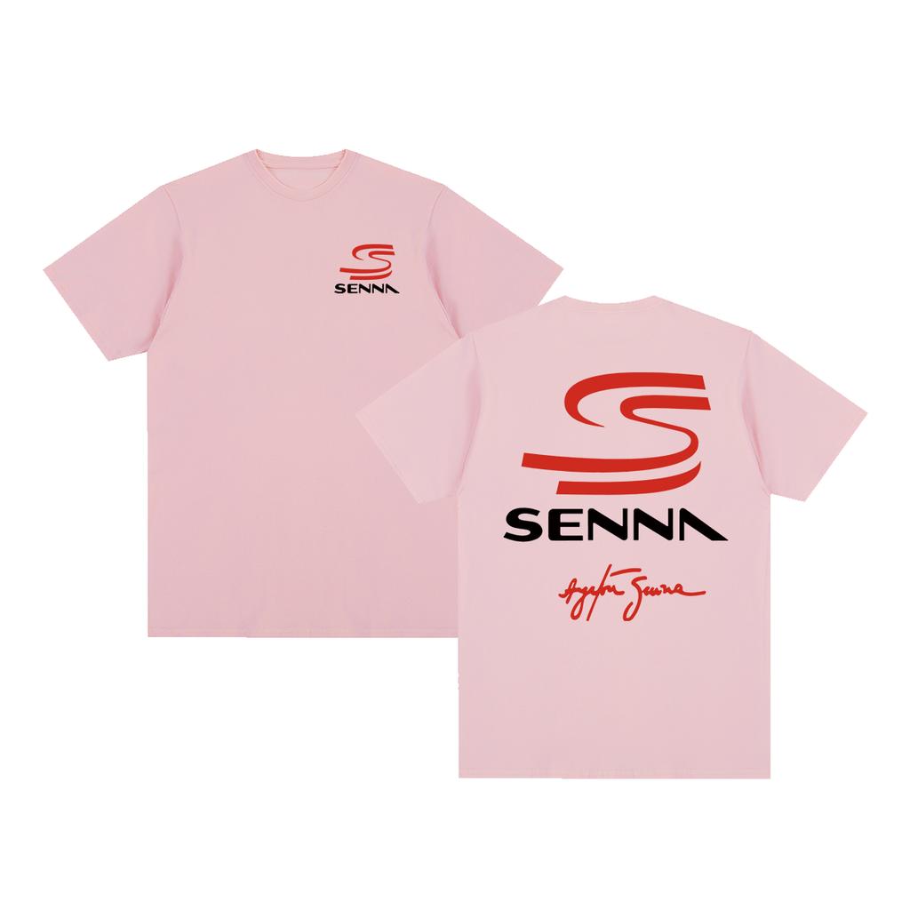 Ayrton Senna Vintage Tshirt Racing Brazilian Graphic Oversized Breathable Cotton Men T Shirt New Tee Tshirt Womens Tops