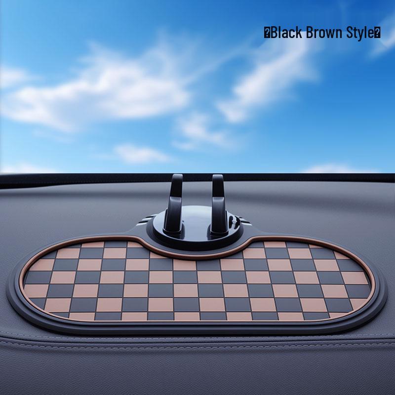 

Многофункциональный нескользящий ПВХ коврик на консоль и держатель для телефона