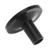 10pcs Plastic Drum Felt Cymbal Stand Sleeves Black Sleeve Set for Drum Set Good Performance Percussion Instruments Accessories