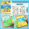 PAW Patrol Magnetic Quiet Book with Snap-on Magnet Stickers – DIY Magnetic Toy for Boys
