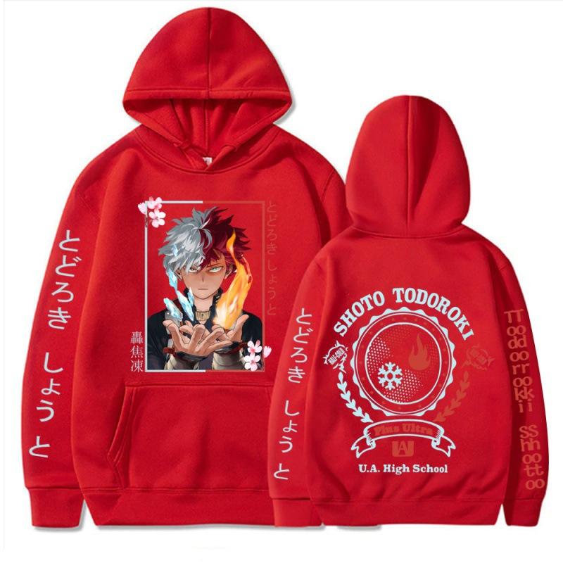 Homa Kendo Anime My Hero Academia Men Hoodies Boys Harajuku Girls Pullover Fancy Music Gift Loose Comfortable Sweatshirt