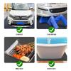 1/2pcs Non-slip Felt Garage Mats Car Maintenance Waterproof Oil Spill Mat Car Motorcycle Repair Tool Accessories