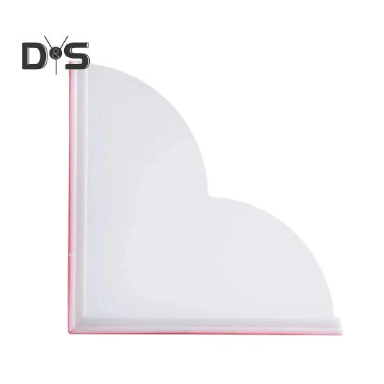 

1/2 шт. Защита от брызг для душа с нескользящей силиконовой основой, водонепроницаемая самоклеящаяся, для ванной комнаты, раковины, ванны, угловая акриловая защита от воды для душа 1pc белый