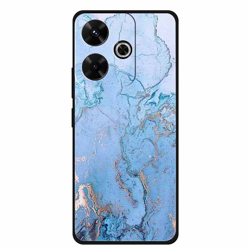 Fashion Cover For Xiaomi Poco M6 Pro Girly Case For Funda Poco M6 Coque Soft Silicone Phone Case Xiaomi Poco M6 Pro Protector