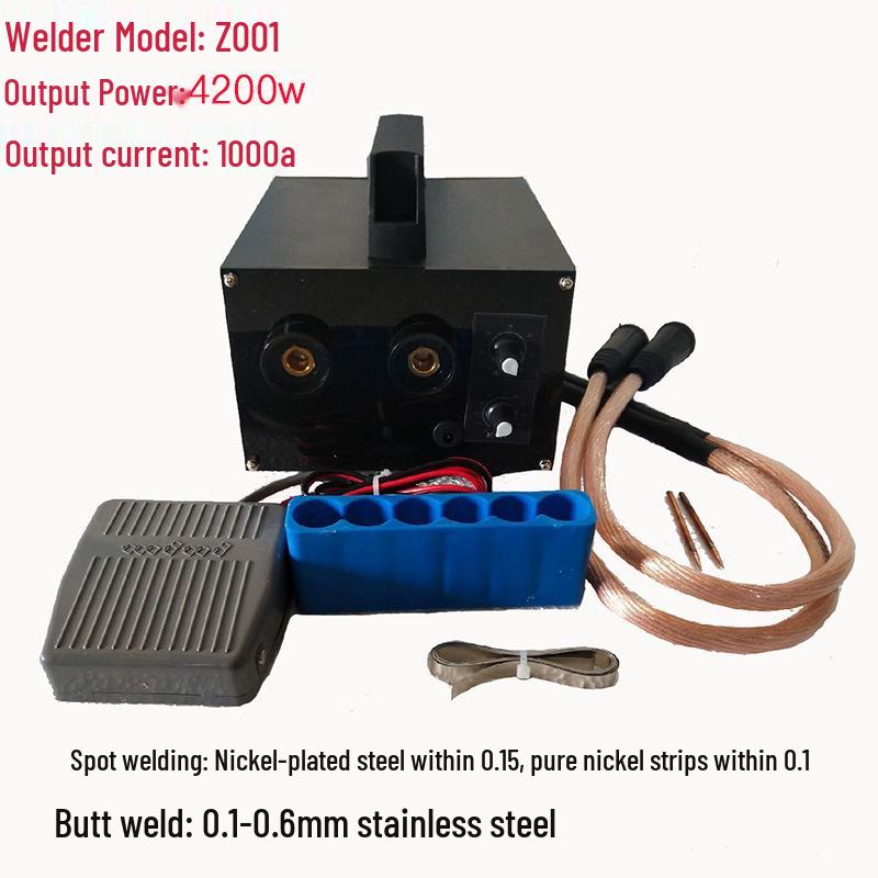18650 Lithium Battery Spot Welder - DIY Small Pure Nickel-Plated Welder