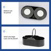 Universal Car Cup Holder Drinks Holders Double Hole Automotive Mount Holder