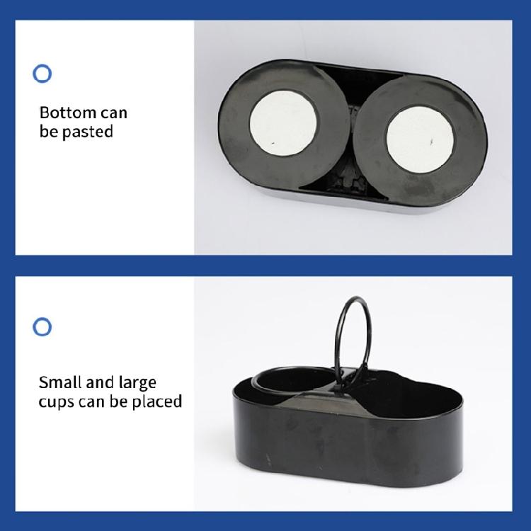 Universal Car Cup Holder Drinks Holders Double Hole Automotive Mount Holder