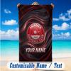 Beach Towel Custom Name Text, Quick Dry Large Towel For Beach HomeAberdeen FC