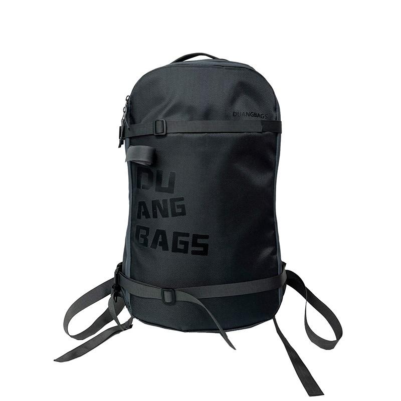 

Men s Large Capacity Backpack Water-Repellent Travel Bag Multifunctional Crossbody Bag темно-сірий