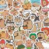 10/30/55pcs Funny Capybara Cartoon Animal Stickers Cute Graffiti Sticker for Kids Toy DIY Notebook Suitcase Phone Decals Packing