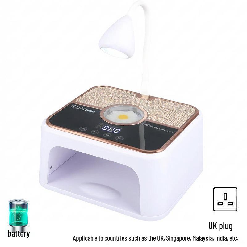 Lampada UVLED Doppia per Unghie per l'asciugatura dello Smalto Gel