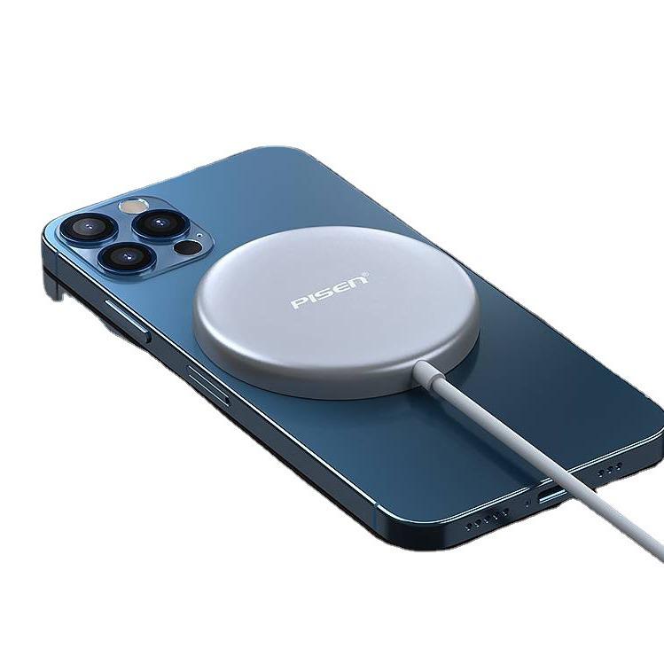 PISEN 15W Magnetic Wireless Charger for iPhone 11/13/14/15/16