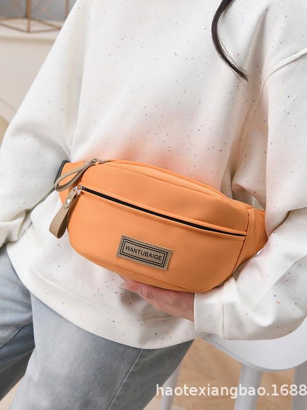 2025 Trendy Versatile Lightweight Crossbody Bag - Large Capacity, Breathable, One-Shoulder Sport Chest and Waist Bag for Couples