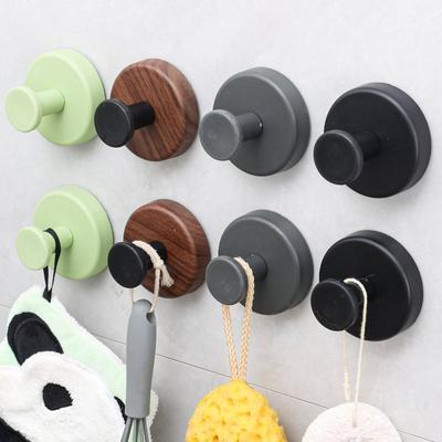 6/1 ks Plastové přísavkové háčky Bezvrtací Nástěnné háčky Držáky na zavěšení ručníků a tašek Domácí Kuchyňské Koupelnové Úložné Potřeby