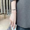 Vintage One-piece Grey Diamond Exclusive Bracelet Luxury Embellished Diamond Student Accessory