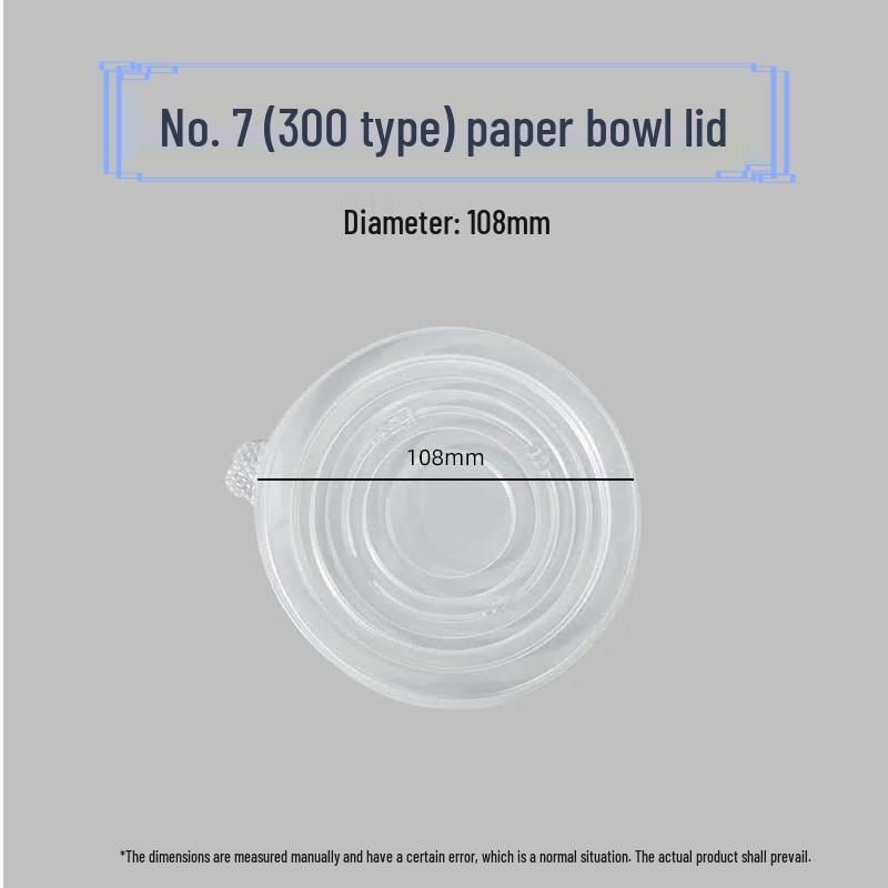 Disposable Round Food Grade Paper Bowls