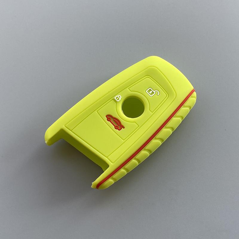 Silicone Key Case Cover Holder Keychain for F10 F20 F30 F80 X3 F25 F26 X4 M Key Case for Bmw Serie 1 5 3 F20 Accessories Car Fob