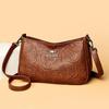 Geprägte Achseltasche Damen Schulter-Umhängetasche