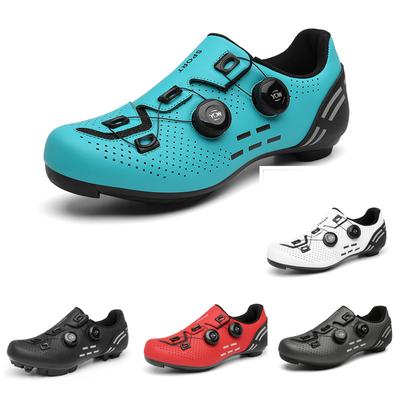 Nouvelles chaussures de cyclisme de montagne cyclomoteur route chaussures à cales équipement de cyclisme de sport de plein air chaussures de cyclisme respirantes pour hommes et femmes