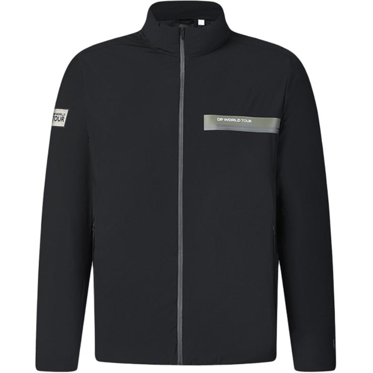 

Fila Серия Golf Удобная Теплая Универсальная Куртка с Воротником-стойкой на Гусином Пуху Мужская Куртка Насыщенно-черный A11M445925F-BK L