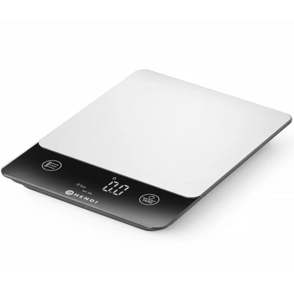Elektronische keukenweegschaal 10.000 g 1 g Hendi 580028