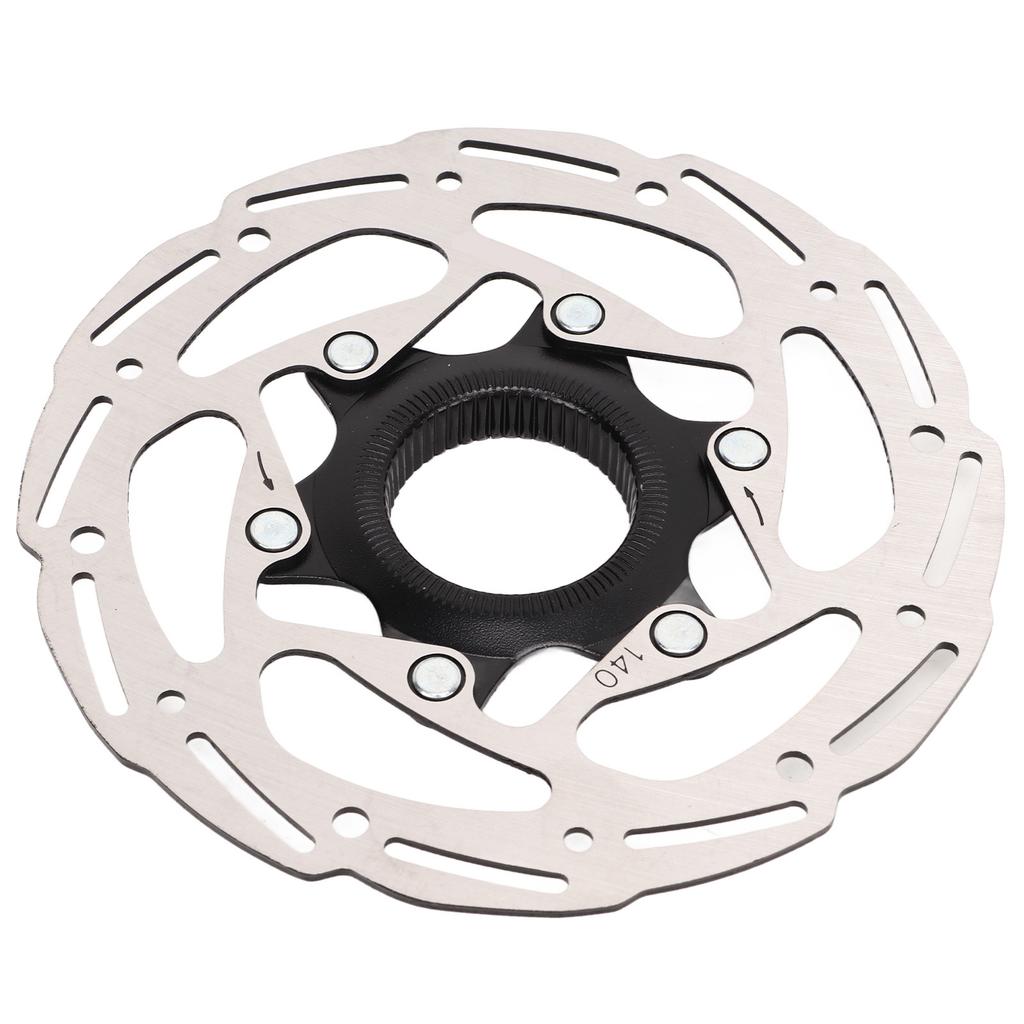 Bicycle Center Lock Disc Brake Rotor Steel With Center Lock Cover for Road Mountain Bike 140mm