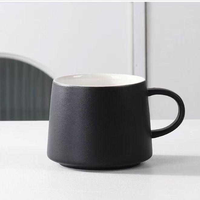 Exquisite High-End Ceramic Coffee Cup & Saucer Set for Home or Office - Light Luxury Mug for Afternoon Tea