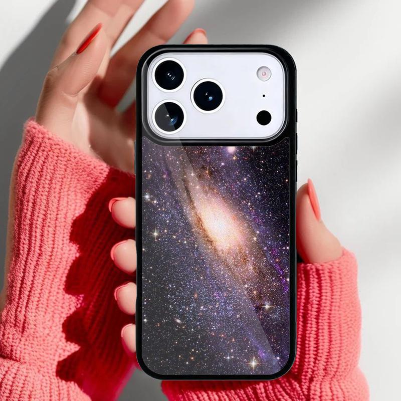 Outer Space Phone Case for iPhone 17 Air 16e 15 14 13 Pro Max Back Cover for 12 11 Pro Coque