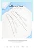 Elegant Korean Style Geometric Triangle Tassel Ear Cuffs for Women - 2022 Trendy Long Layered Earrings