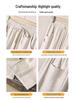 Plus Size High Waist Wide Leg Pants for Women - Spring & Autumn Casual Straight Leg Style, fits up to 200 lbs.