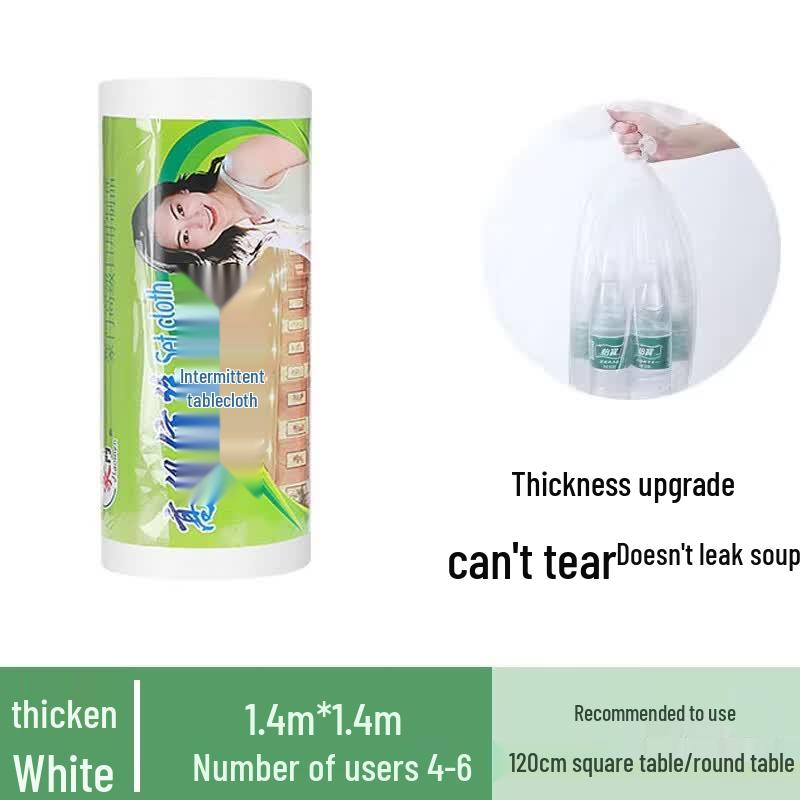Disposable Plastic Tablecloth