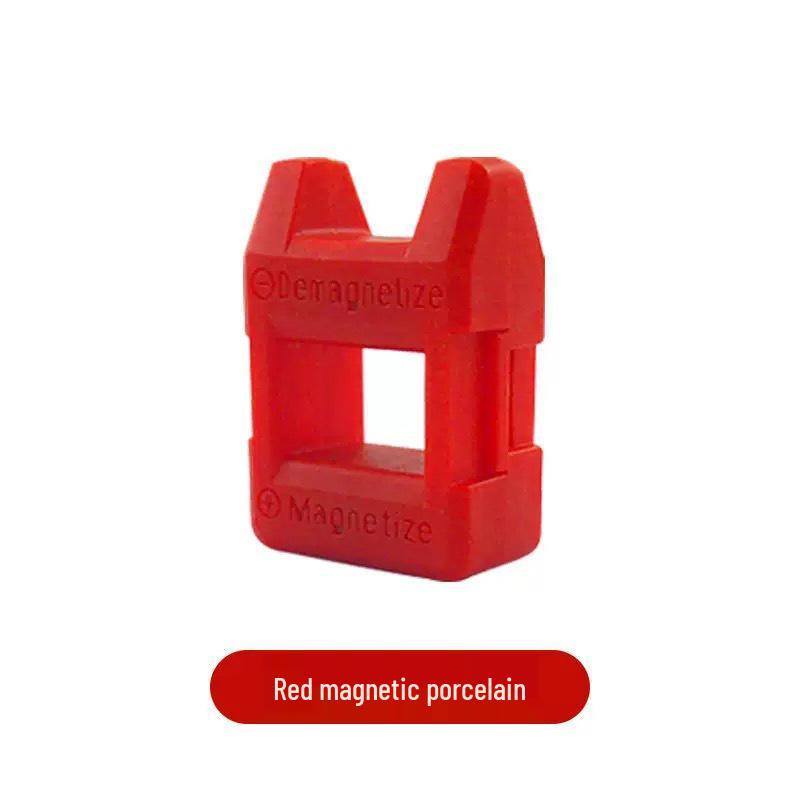 Magnetic Phillips & Flathead Screwdriver Bits with Quick Magnetizer/Demagnetizer.